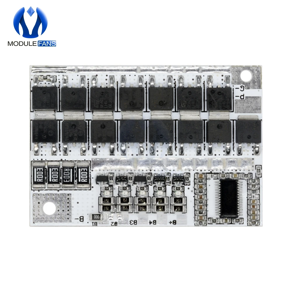 18 в 100A BMS 5S полимерный литий-ионный аккумулятор Батарея Пакет модуль схемы защиты PCM 18650 литий-полимерный LiMnO баланс зарядки доска