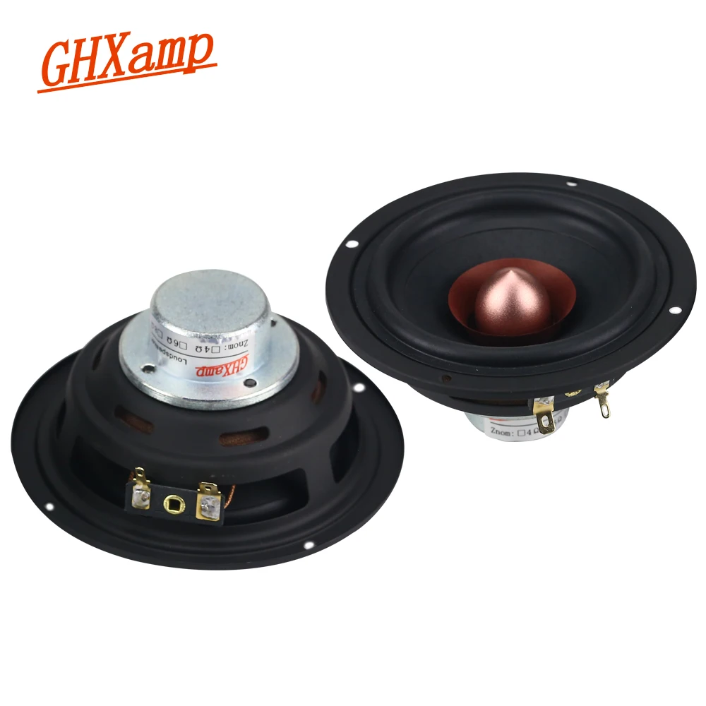 4 Inch 25W Full Range Speaker Unit Bluetooth Speaker DIY Loudspeaker Vocal Instrument Three-stage Equilibrium 4OHM 1Pairs