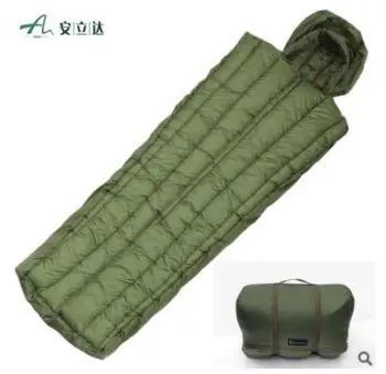 

Single Person Sleeping Bag Wild Battle Spring Autumn Mummy Winter Sleeping Bag Outdoor Adult Portable Camping Sleeping Bag