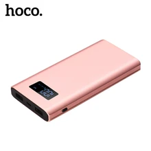 Digital Display Power Bank for Xiaomi Mi, HOCO Portable 10000mah Power Bank Phone External Battery Powerbank 10000 mah