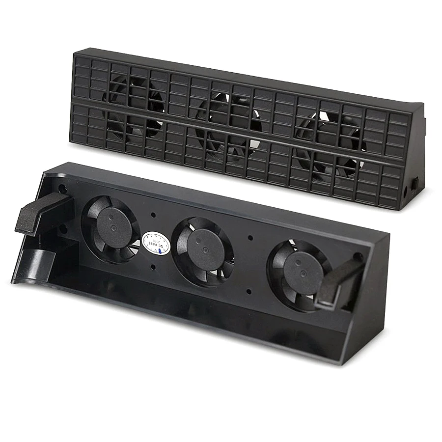 For PS4 Console Cooler Cooling Fan For PS4 USB External3-Fan Super Turbo Temperature Control Playstation 4 Console cooling fan gaming cooling fan