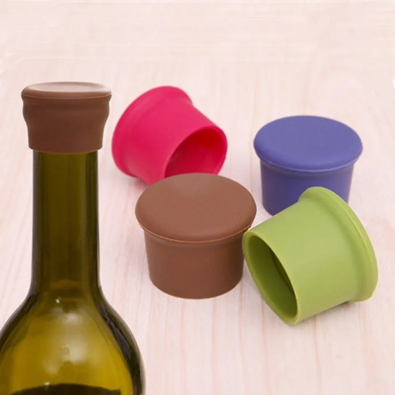 Buy 3pcs Silicone Wine Bottle Stoppers Beer Bottle Leak Free Flexible Wine