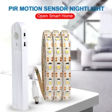 USB Диодная лента SMD2835 датчик движения ТВ Светодиодная лента 5 в Гибкая IP65 водонепроницаемая светодиодная лента светильник 1 м/2 м/3 м светодиодная подсветка