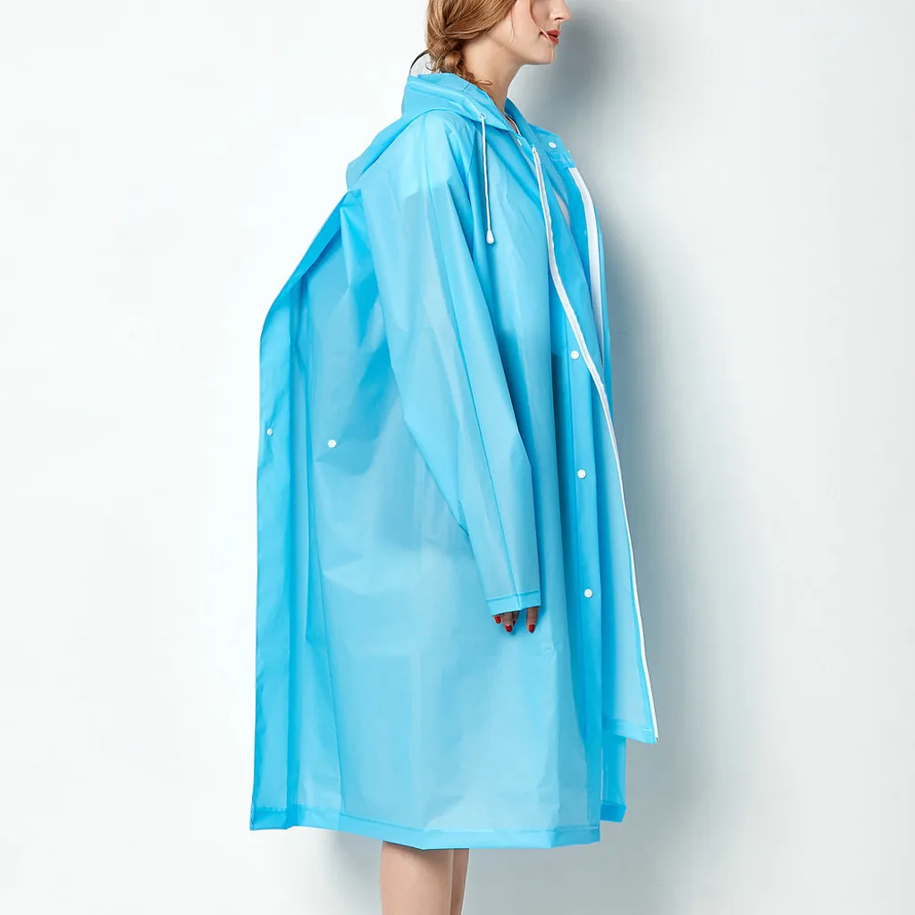 Плащ, дождевик, Женская дождевик, на молнии, водонепроницаемый, ветронепроницаемый, пальто, верхняя одежда, непроницаемый, Капа De Chuva ya≥murluk