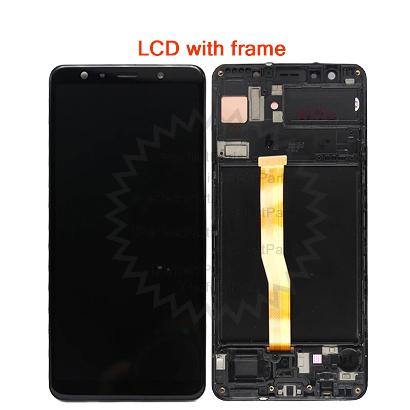 100% протестированный ЖК дисплей 6 0 ''для Samsung Galaxy A7 2018 SM A750F A750 сенсорный экран с