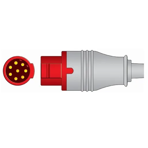 8-контактный круглый разъем для bionet BM3 ecg cable запасные части |