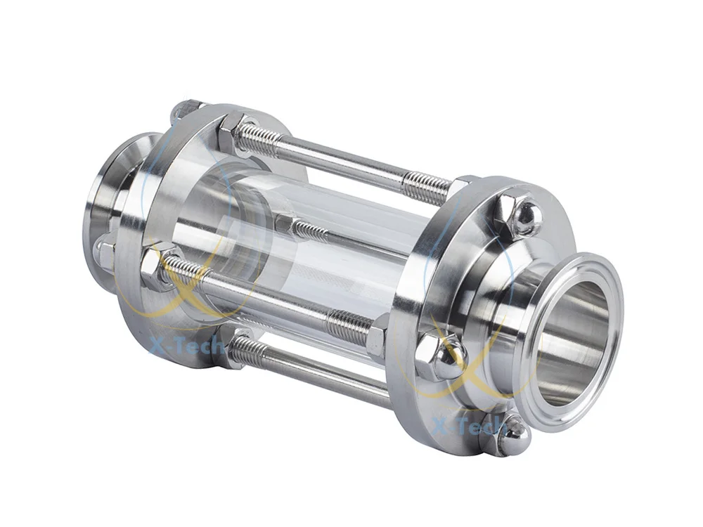 3 76MM Flow Sanitary Sight Glass Tri Clamp Type Stainless Steel SS316 Edelstahl Rohr Rohrverbinder 3 76MM Flow Sanitary Sight Glass Tri Clamp Type Stainless Steel SS316 Edelstahl Rohr Rohrverbinder