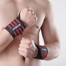 2 шт. Регулируемый руки митенки Поддержка Обёрточная бумага спортивные клей браслет ремешок протектор запястья рукав полиэстер+ неопрен