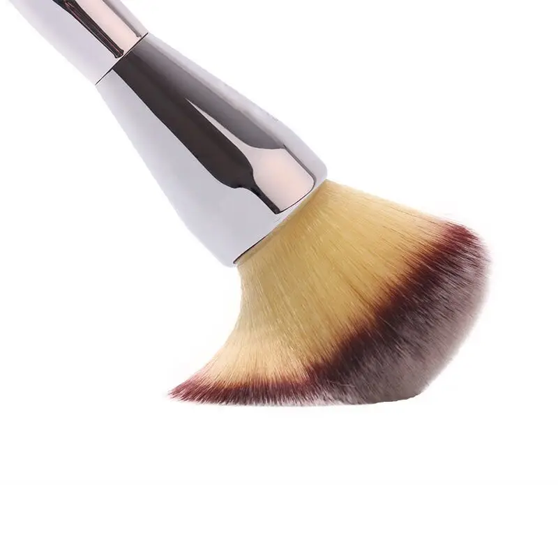 FLD012 Very Big Beauty Powder Brush Makeup Brushes Blush Foundation Round Make Up Large Cosmetics Aluminum tool | Красота и здоровье