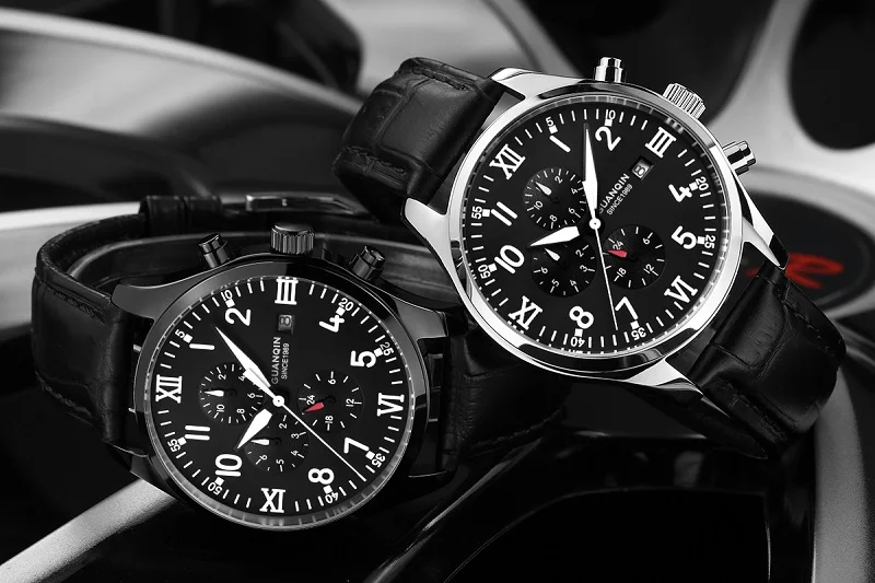 GUANQIN Mechanical Watch Men Black Luxury Brand Watch Sport Waterproof Luminou Automatic Watch 2017 Chinese Wrist Watch (14)