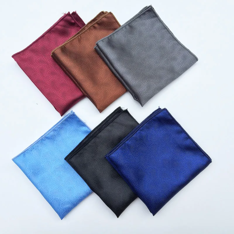 2019 Dots одноцветная Мужская платок винтажный деловой костюм Hankies Полиэстеровые кашне 25*25 см носовые платки мужские карманные квадратные