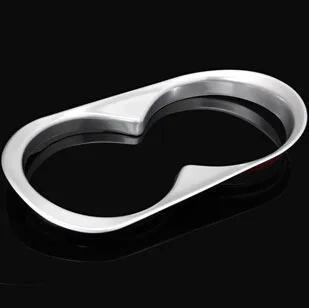 

High Quality ABS Chrome trim car water cup holder decoration box ring light bar accessories for Mazda CX-5 CX5 2012 2013 2014