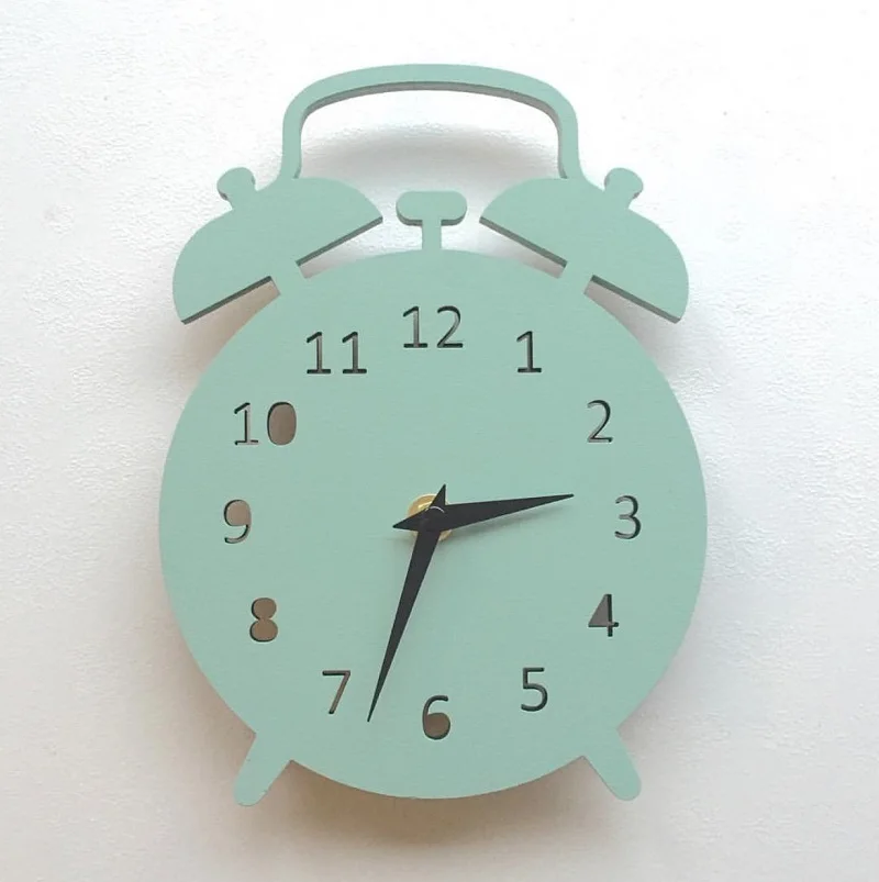Домашний интерьер Корона Лебедь часы с изображением ананаса настенные украшения часы для детской комнаты мальчик комната Настенный декор