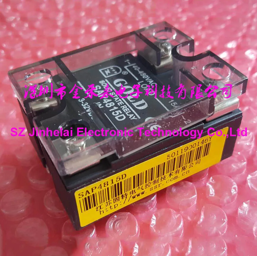 

New and original SAP4815D GOLD Solid state relay 3-32VDC, 40-480VAC 15A