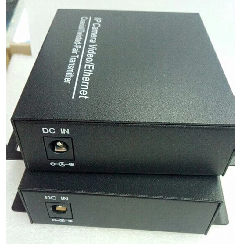 Ethernet Extender over coax converter 2KM for IP cameras Video / Ethernrt Coaxial / Twisted-Pair T
