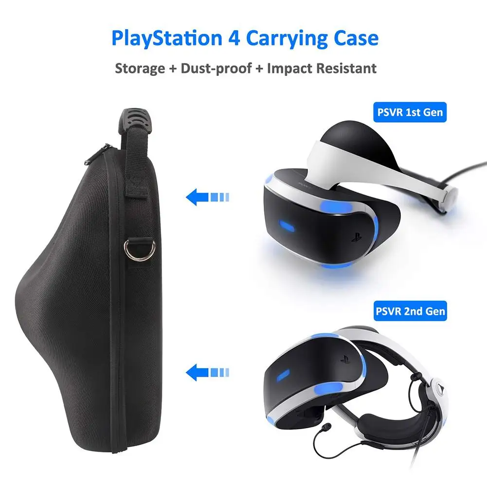 Чехол для хранения для sony VR PS4 PSVR 3D очки большой емкости EVA водонепроницаемая сумка для хранения для playstation VR наружные аксессуары