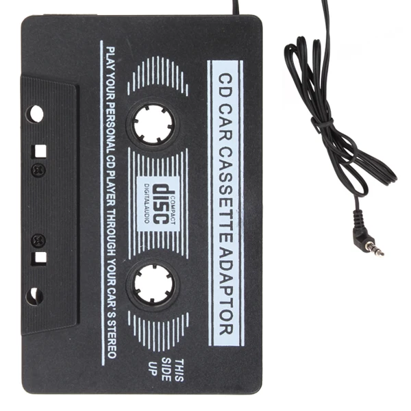 

Car Cassette Tape Adapter Travel Audio Music Converter Adaptor 3.5mm Jack for iPod for Smartphone / MP3 / CD Player