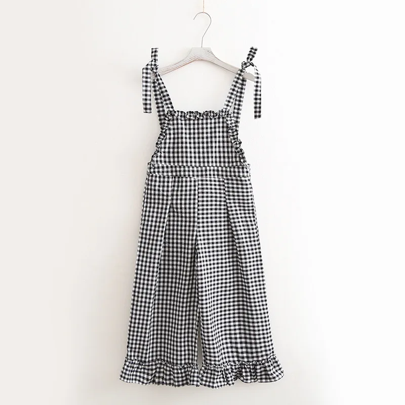 

Fashion Women high waist Bnadage Harem Pants Punk Plaid Check Trousers checkerboard pantalon femme gingham Streetwear SE103