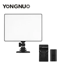 YONGNUO YN300 YN-300 воздушный светодиодный светильник для видеокамеры 3200 K-5500 K с NP-F550 декодированным аккумулятором+ зарядное устройство для Canon Nikon и видеокамеры