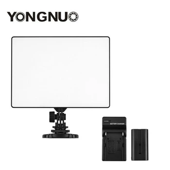 YONGNUO YN300 YN-300 Air LED камера видео свет 3200 K-5500 K с NP-F550 декодированный аккумулятор + зарядное устройство для Canon Nikon и видеокамеры