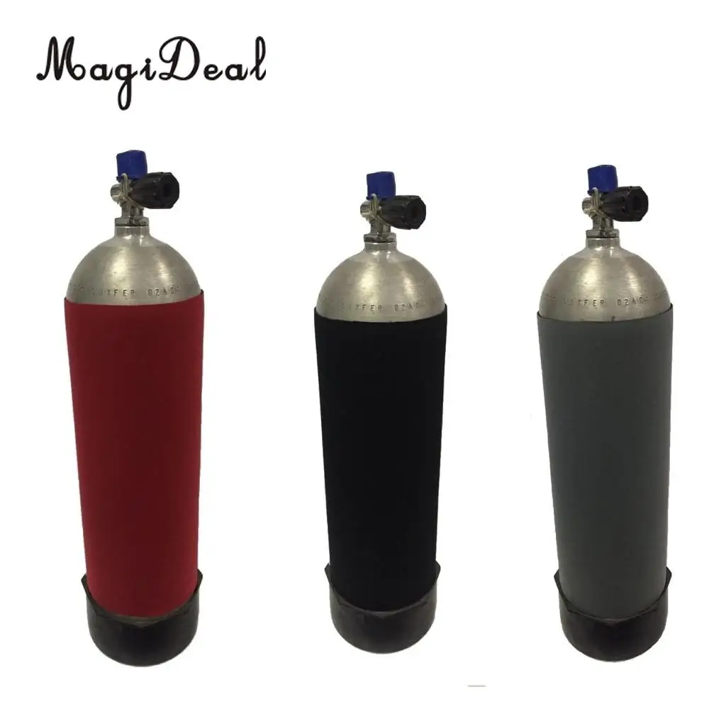 MagiDeal Universal Scuba Diving 12L Tank Gas Cylinder Bottle Neoprene Cover Protective Sleeve