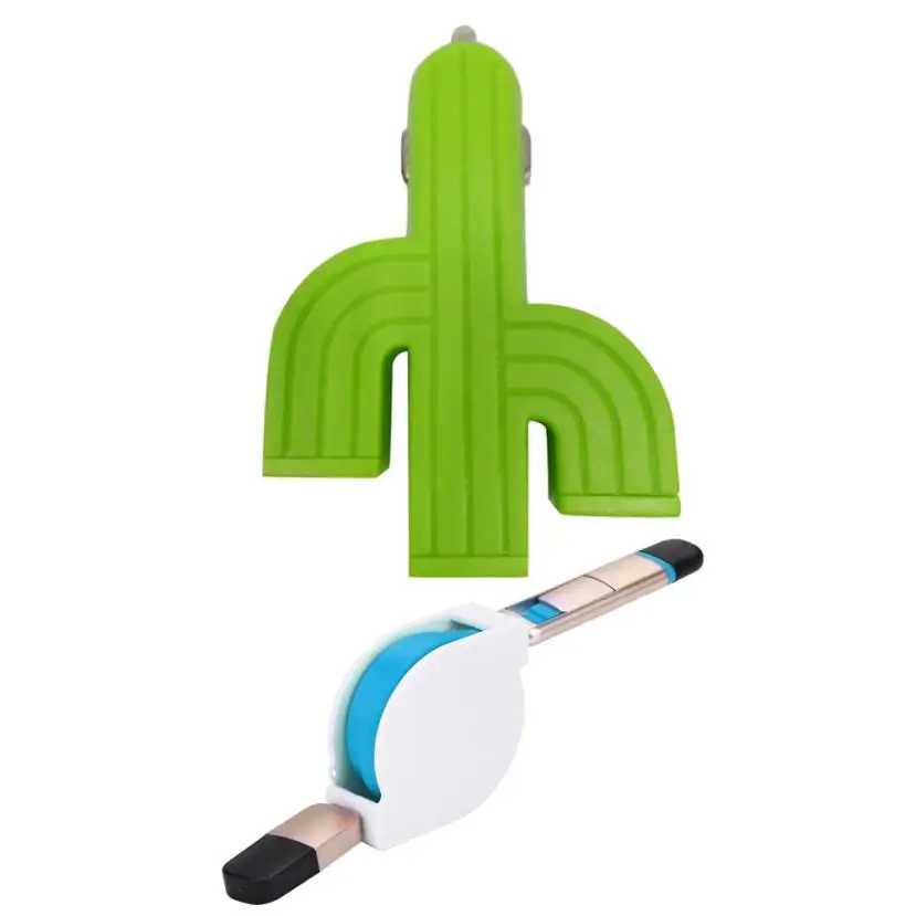 Franchise Car Mobile Phone Charger Cactus 3U Car