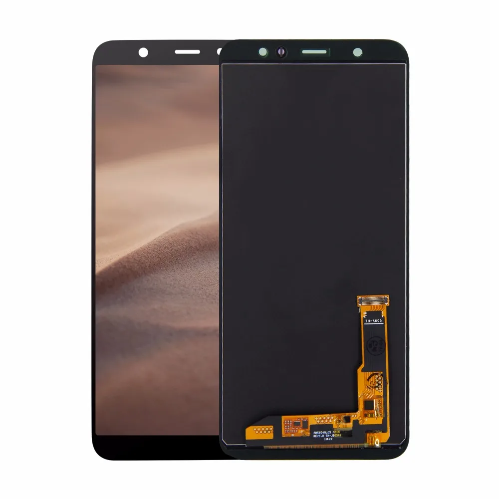 AMOLED ЖК дисплей для SAMSUNG Galaxy A6 Plus 2018 + A605fd A605 дигитайзер Сенсорная панель экран в