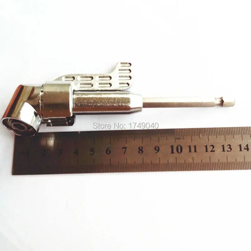 2pcs 14 Inch Alloy steel Magnetic Bit Angle Driver Extension Screwdriver Bits 360 Degree Adjustable Tool for drill or manual wrench (9)