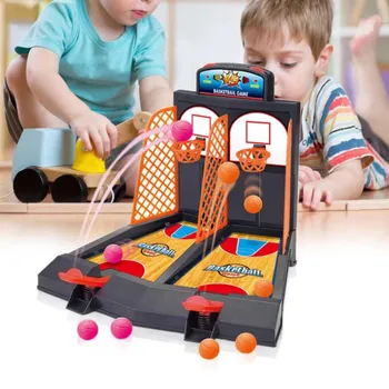 

Children Baby Family Games Basketball Shooting Game 2-Player Desktop Table Shoot Fun Activity Toy For Kid Adult