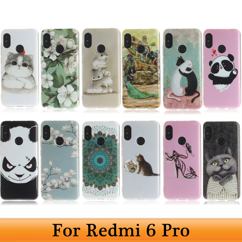 Чехол для Xiaomi 6 Pro на Redmi 32 ГБ противоударный силиконовый чехол-бампер с