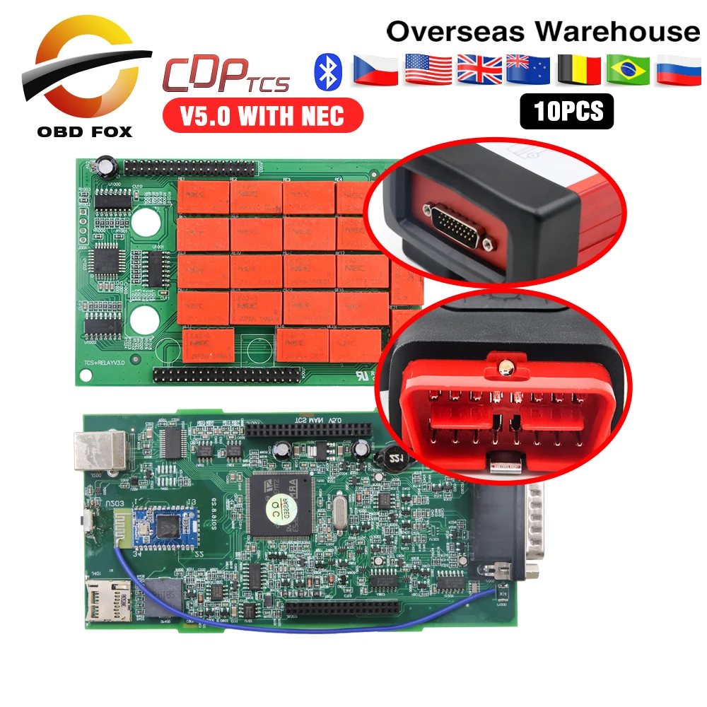 

multidiag pro Double Green pcb CDP TCS PRO Bluetooth 2015.r3 keygen software 2019 hot Car diagnostic tool 10pcs/lot DHL free