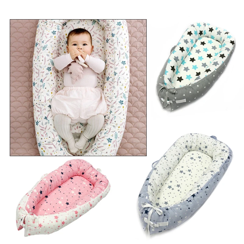 Snuggle Pod детская кроватка, детское плотное гнездо, хлопок, для сна, для путешествий, для малышей, переносная люлька, для спальни, бампер
