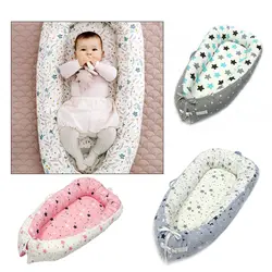 Snuggle Pod детская кроватка, детское плотное гнездо, хлопок, для сна, для путешествий, для малышей, переносная люлька, для спальни, бампер