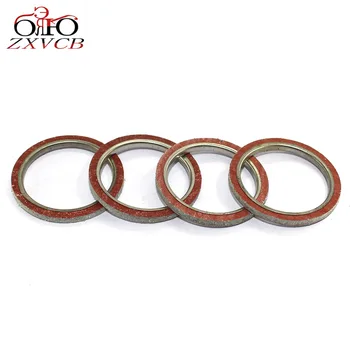 

4PCS FOR KAWASAKI KZ650 F1 1980 KZ650 H1/H2/H3 CSR 1981-1983 Z650 D3 SR 1980 KZ700 1984 ZN700 1984-1985 Exhaust Pipe Gasket
