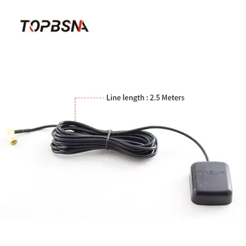 

TOPBSNA Car GPS Antenna GPS receiver Night Vision Camera GPS Active Remote Antenna Aerial Adapter Connector Car DVD Navigation
