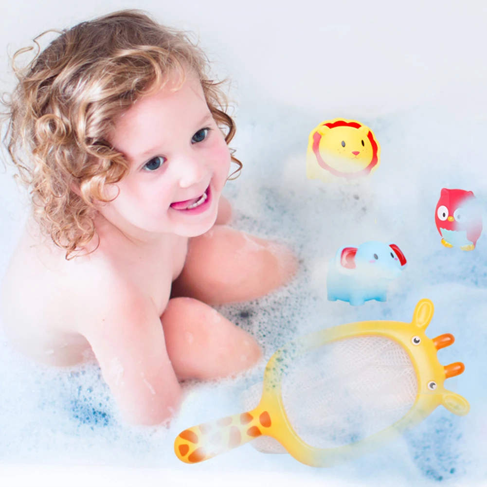 Детские игрушки для душа милые утенок для ванны магнитные игрушки для игры в воду для ванны душ для купания Ванная-бассейн распылительный