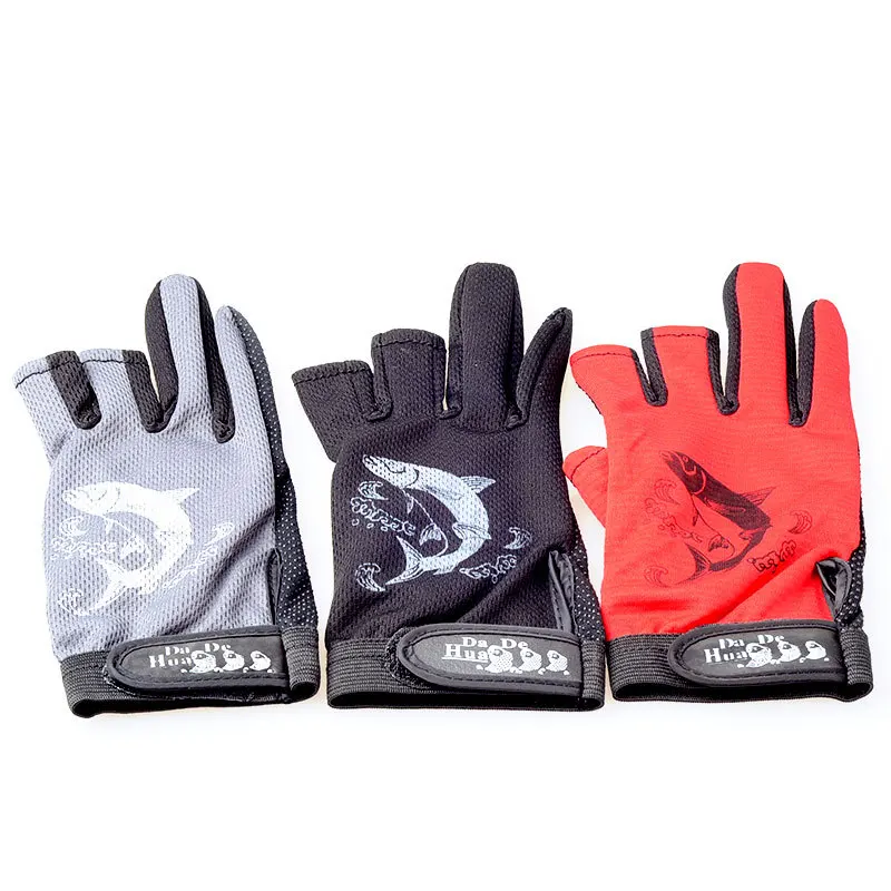 Buy New hot Outdoor Sports fish Gloves Half finger