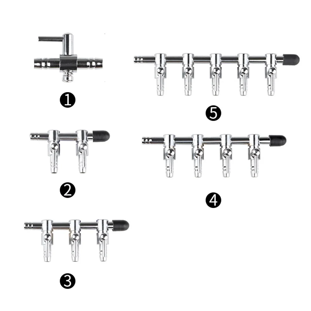 Аквариумный аквариум из нержавеющей стали распределитель кислорода регулирующий клапан насоса Aquaris аксессуары