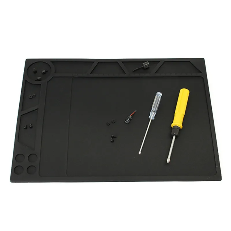 

1pc Heat Resistant Soldering Mat Mayitr Anti Static ESD Solder Pad Blanket Phone PC Tablet Repair Maintenance Platform