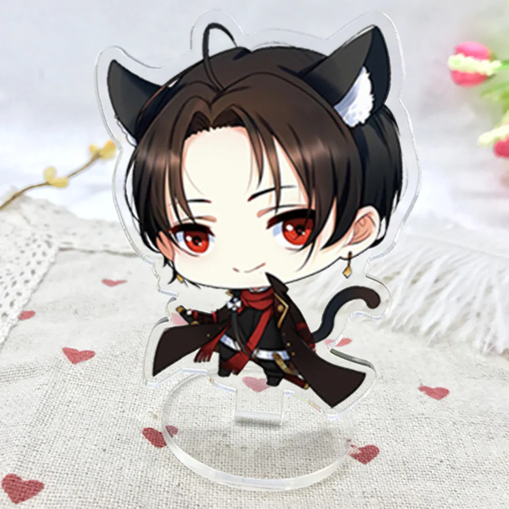 

Anime Cartoon Touken Ranbu Online Acrylic Keychain Kogitsunemaru Pendants Keyring Cosplay Doll Tsurumaru Kuninaga 8cm Toy