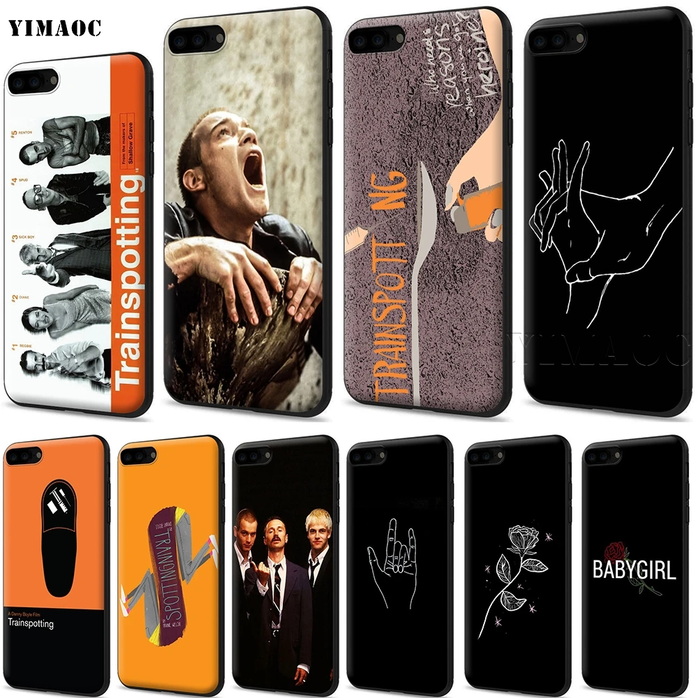 

YIMAOC Trainspotting Silicone Soft Case for iPhone 11 Pro XS Max XR X 8 7 6 6S Plus 5 5S SE