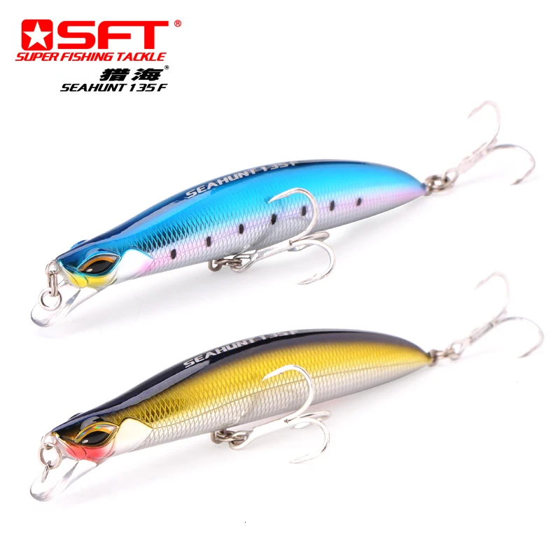 

SFT Fishing lure 135mm Floating Minnow artificial bait New  high quality fishing in ocean lake rivers isca artificial