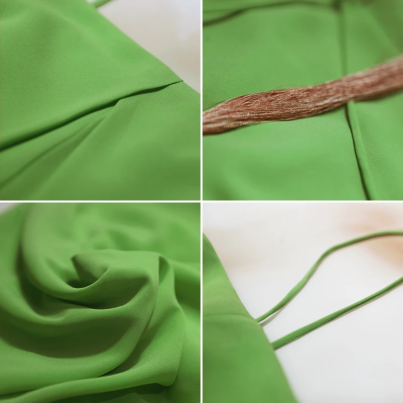 green polo jumpsuit
