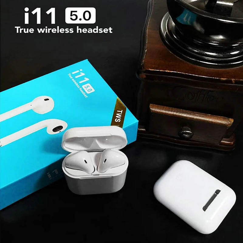 

i11 TWS Wireless Stereo earphones Bluetooth 5.0 Headset with Pop-up Animation Sports Earbuds for iphone Huawei xiaomi PK i7s i9s