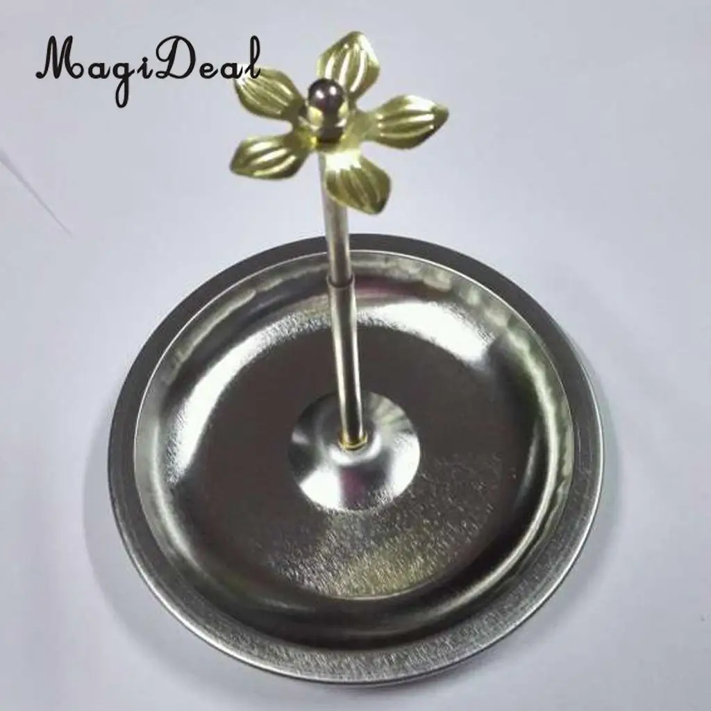 MagiDeal Metal Backflow Incense Burner Creative Home Decor Incense Holder Censer Coils Cones Burner 5 Styles PICK