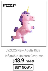 new adult kid unicorn inflatable costume