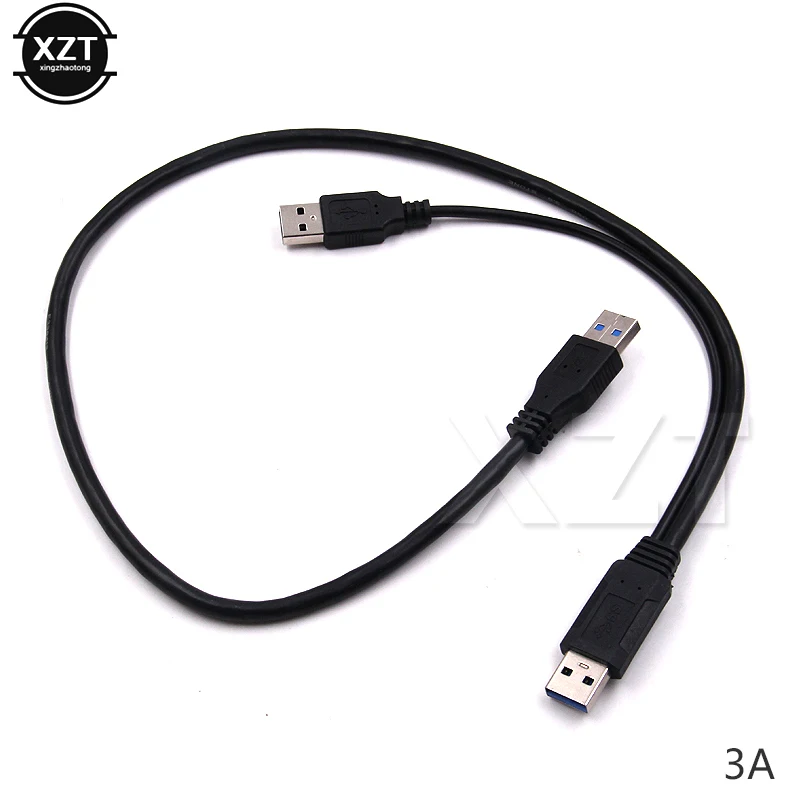 1 шт. Новый SATA кабель для передачи данных USB2.0 и USB 3 0 тип A к папа Y Разъем жесткого