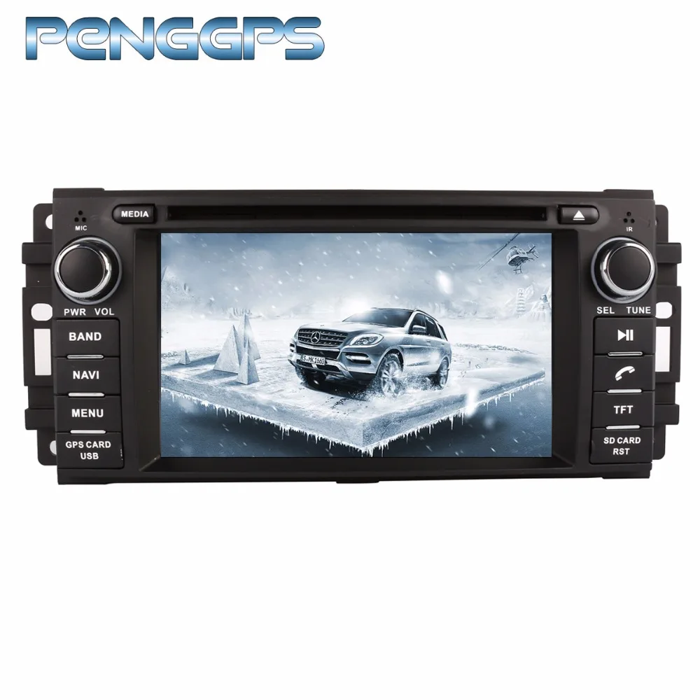 Android 8.0 Car CD DVD Player 8 Core GPS Navigation for Jeep 300C