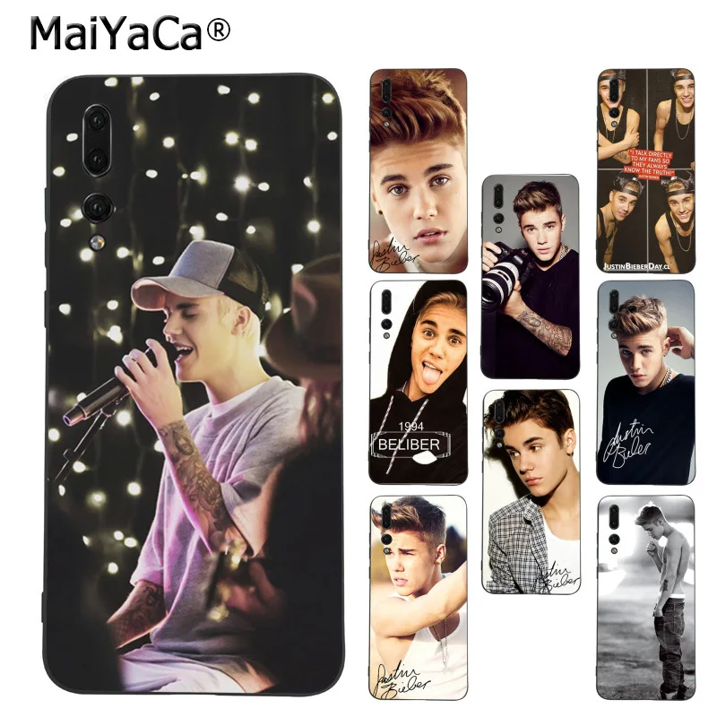MaiYaCa Justin Bieber Coque Shell Phone Case for Huawei Mate10 Lite P20 Pro P9 P10 Plus Mate9 10 Honor 10 View 10