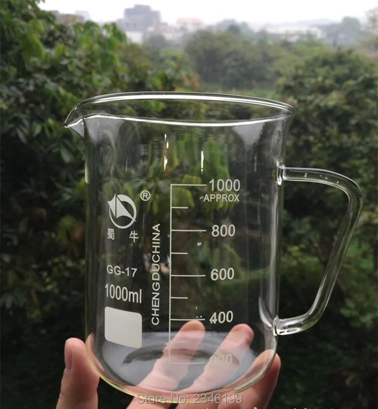 Multi Specification 500ml 1000ml Transparent Glass Beaker With Handle Scale High Resistent Glassware Chemistry Lab Free Shipping Beaker With Handle Beaker 1000mlbeaker 500ml Aliexpress